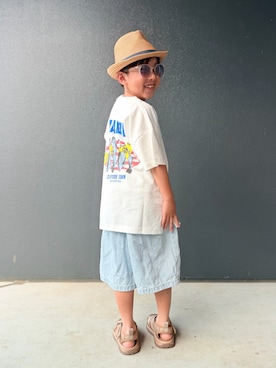 muguさん(キッズ・110cm)の夏コーディネート