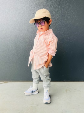 「アイテム（その他）」を使った、muguさん（キッズ・90cm）の夏コーディネート