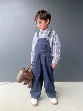 muguさん（キッズ・110cm）の秋コーディネート