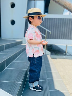 「アイテム（その他）」を使った、muguさん（キッズ・90cm）の夏コーディネート