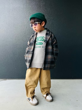 muguさん(キッズ・100cm)の冬コーディネート