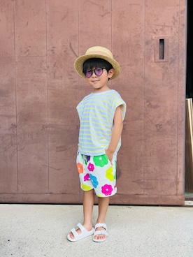 muguさん(キッズ・100cm)の夏コーディネート