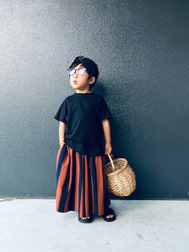 muguさん（キッズ・90cm）の夏コーディネート