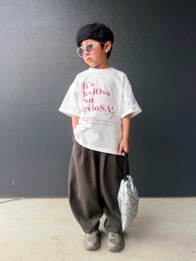 muguさん（キッズ・110cm）の春コーディネート