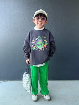 muguさん（キッズ・110cm）の春コーディネート