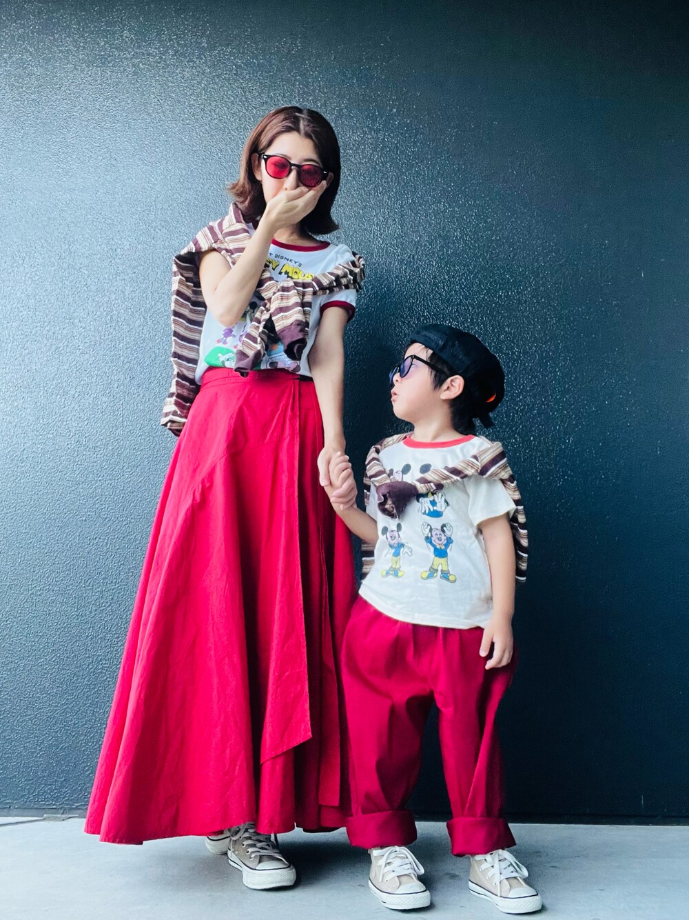 【ことー様】yori マリブボーダーカットソー　ブラウン yori マリブボーダーカットソー ブラウン マリブボーダーカットソー