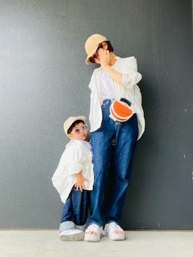 「アイテム（その他）」を使った、muguさん（キッズ・90cm）の夏コーディネート