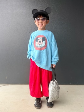 muguさん（キッズ・110cm）の春コーディネート