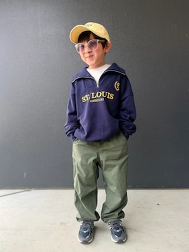 muguさん（キッズ・110cm）の春コーディネート