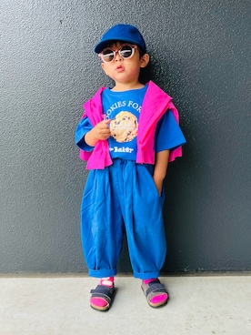 muguさん(キッズ・90cm)の夏コーディネート