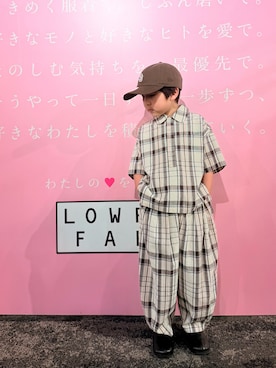 muguさん（キッズ・110cm）の春コーディネート