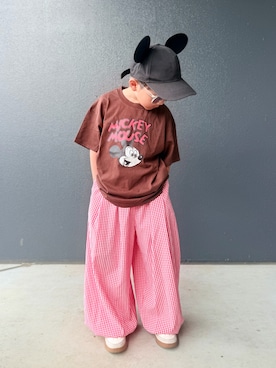 muguさん（キッズ・110cm）の夏コーディネート