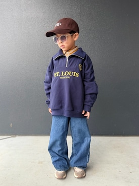 muguさん（キッズ・110cm）の冬コーディネート