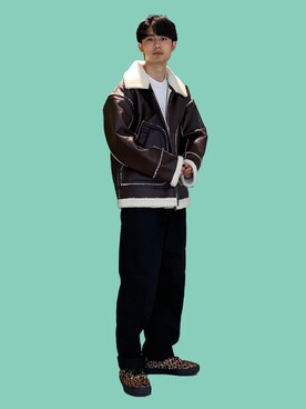 「Right-on（ライトオン）のアイテム（ジャケット/アウター）」を使った、shoki1997rさん（メンズ・167cm）の秋コーディネート