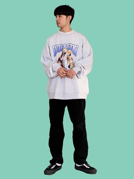 「Right-on（ライトオン）のアイテム（トップス）」を使った、shoki1997rさん（メンズ・167cm）の秋コーディネート