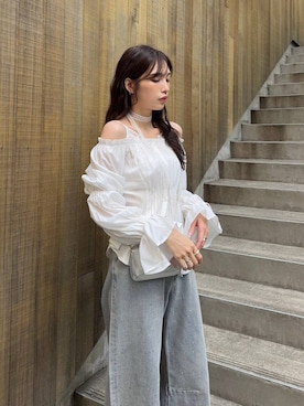marikoさん（レディース・166cm・20代）の夏コーディネート