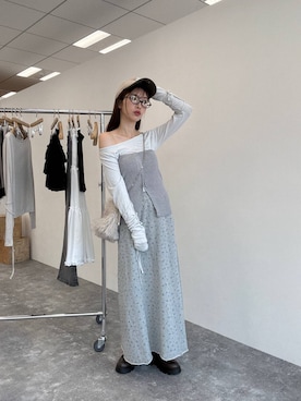 「アイテム（ドレスシューズ）」を使った、marikoさん（レディース・166cm）の秋コーディネート