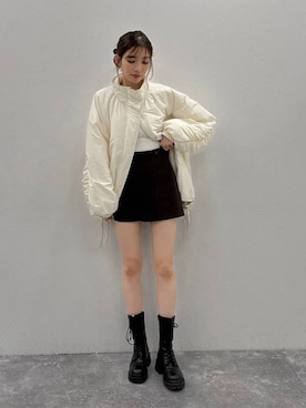 「Heather（ヘザー）のアイテム（その他パンツ）」を使った、marikoさん（レディース・166cm）の秋コーディネート