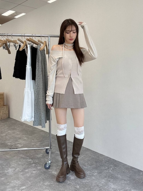 うさこ　３点 セール】レース切り替えSOX 290984（ソックス/靴下）｜Heather