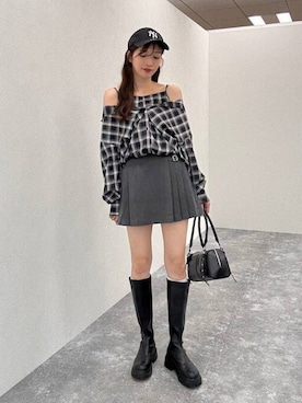 「アイテム（ソックス/靴下）」を使った、marikoさん（レディース・166cm・20代）の夏コーディネート