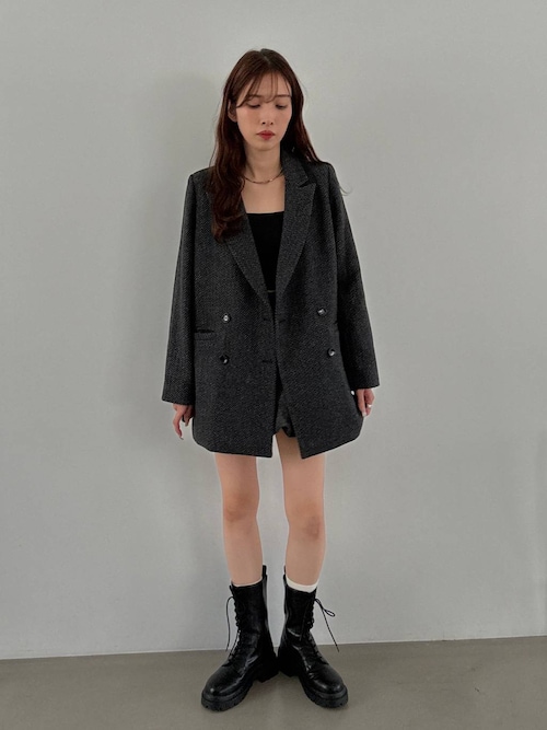 メルページ Winter Big Jacket 144344（テーラードジャケット）｜Heather