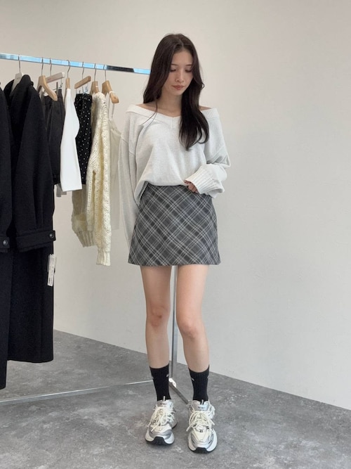 カップ付きオフショルTEE 599323（Tシャツ/カットソー）｜Heather