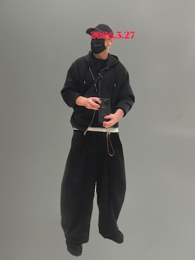 「ITTI（イッチ）のアイテム」を使った、Dark Lightさん（メンズ・168cm）の春コーディネート