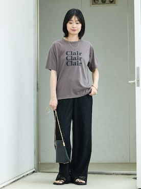 「アイテム（パンプス）」を使った、くろさん（レディース・160cm）の夏コーディネート