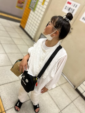 メガネ女子 のキッズ人気ファッションコーディネート Wear