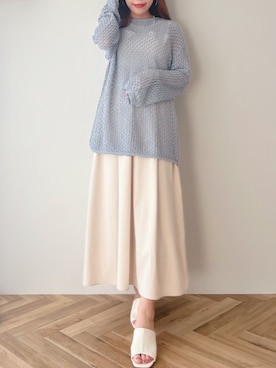 mai shi（STRIPE CLUB 本部）さん（レディース・158cm）の春コーディネート