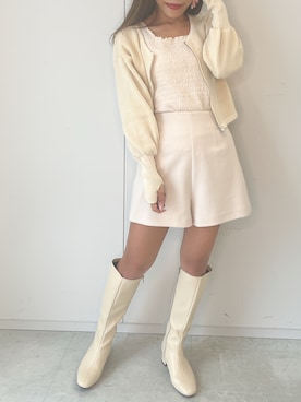 mai shi（STRIPE CLUB 本部）さん（レディース・158cm）の秋コーディネート