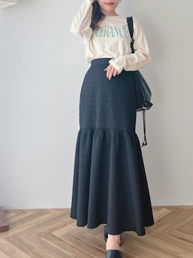 mai shi(STRIPE CLUB 本部)さん(レディース・158cm)の春コーディネート