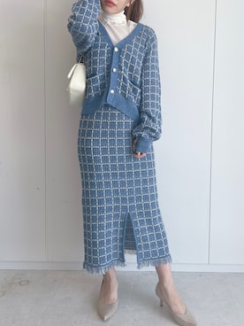 mai shi(STRIPE CLUB 本部)さん(レディース・158cm)の夏コーディネート