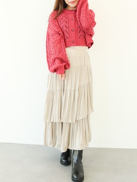 「冬色」｜mai shi（STRIPE CLUB 本部）さん（レディース・158cm）の秋コーディネート