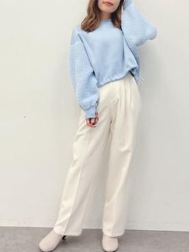 mai shi（STRIPE CLUB 本部）さん（レディース・158cm）の秋コーディネート