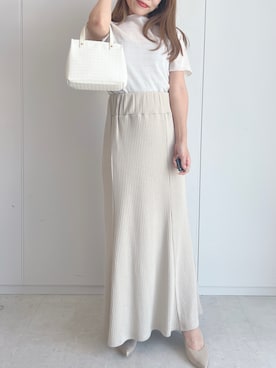 mai shi(STRIPE CLUB 本部)さん(レディース・158cm)の夏コーディネート