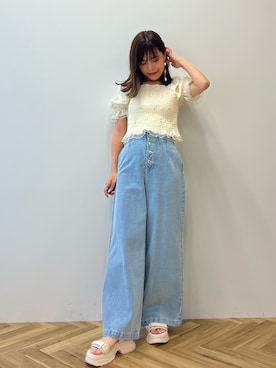 mai shi（STRIPE CLUB 本部）さん（レディース・158cm）の春コーディネート