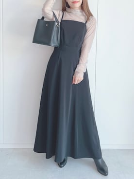 「earth music&ecology（アースミュージックアンドエコロジー）のアイテム」を使った、mai shi（STRIPE CLUB 本部）さん（レディース・158cm）の夏コーディネート