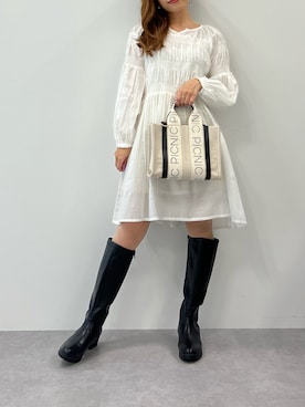 mai shi(STRIPE CLUB 本部)さん(レディース・158cm)の春コーディネート
