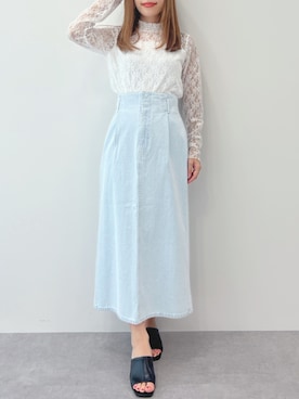 mai shi（STRIPE CLUB 本部）さん（レディース・158cm）の冬コーディネート