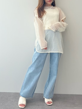 mai shi(STRIPE CLUB 本部)さん(レディース・158cm)の春コーディネート