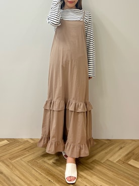 mai shi(STRIPE CLUB 本部)さん(レディース・158cm)の春コーディネート