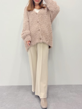 mai shi（STRIPE CLUB 本部）さん（レディース・158cm）の冬コーディネート