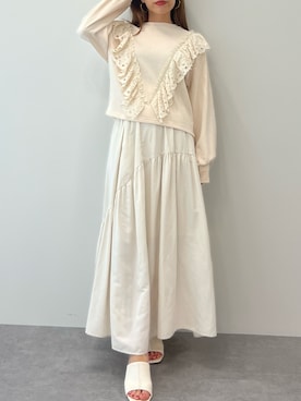 mai shi（STRIPE CLUB 本部）さん（レディース・158cm）の冬コーディネート