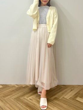 mai shi(STRIPE CLUB 本部)さん(レディース・158cm)の春コーディネート