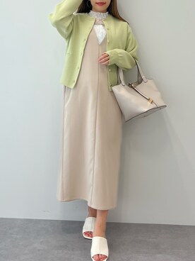 mai shi（STRIPE CLUB 本部）さん（レディース・158cm）の冬コーディネート