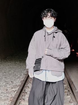 「CONVERSE（コンバース）のアイテム（財布/小物）」を使った、Vincent さん（メンズ・169cm）の春コーディネート