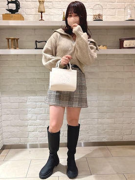 ゆうなさん（レディース・158cm）の秋コーディネート