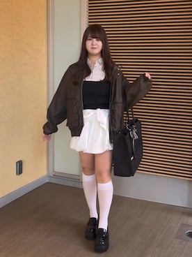 ゆうなさん（レディース・158cm）の冬コーディネート