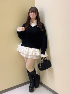 ゆうなさん(レディース・158cm)の冬コーディネート
